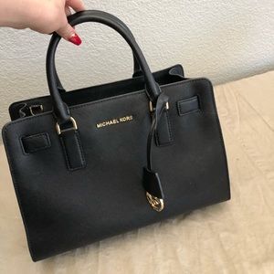 SOLD Michael Kors Black Satchel Bags